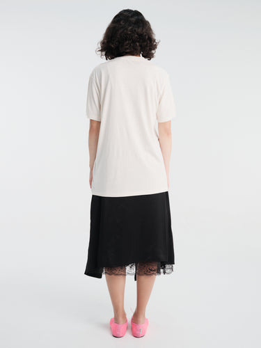 Acne Studios - Graphic T-shirt in Pale Pink