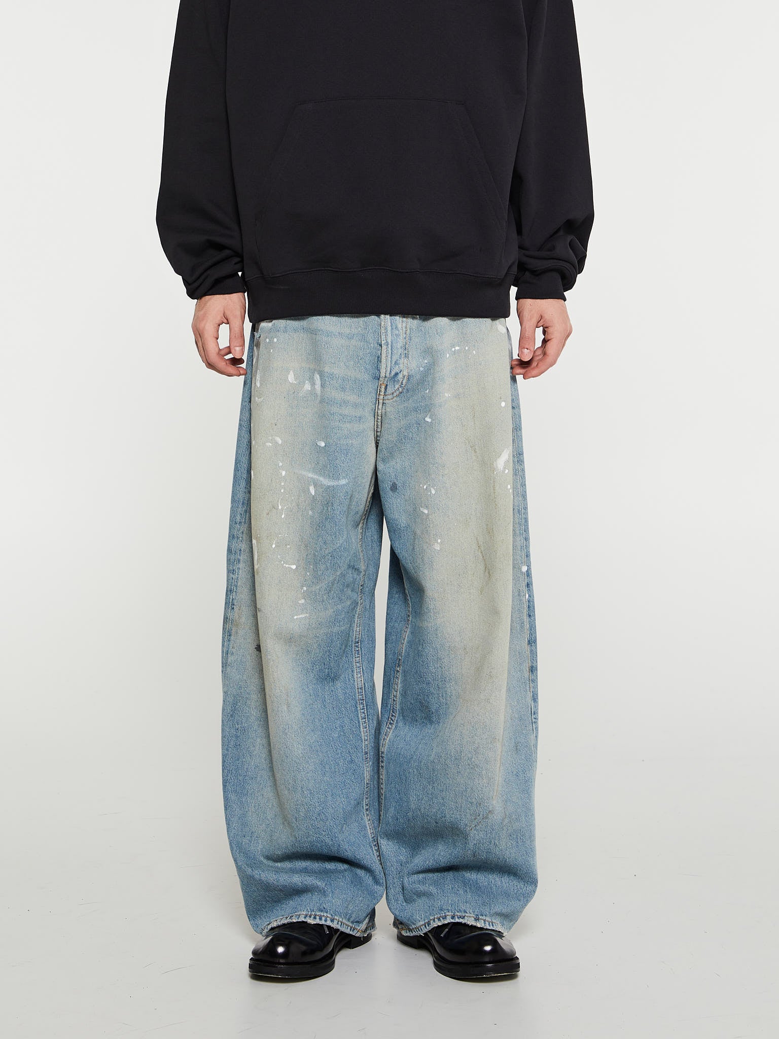 Acne Studios 2023 Super Baggy Fit Jeans in Light Blue – Stoy