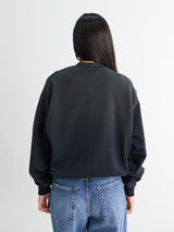 Acne Studios - Logo Zip Sweatshirt in Black
