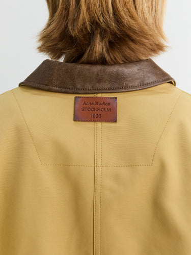 Acne Studios - Twill Bomber Jacket in Sand Beige