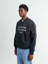 Acne Studios - Logo Zip Sweatshirt in Black