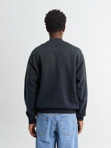 Acne Studios - Logo Zip Sweatshirt in Black