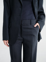 Acne Studios - Rw-Wn-Trou000104 in Black/Teal Blue