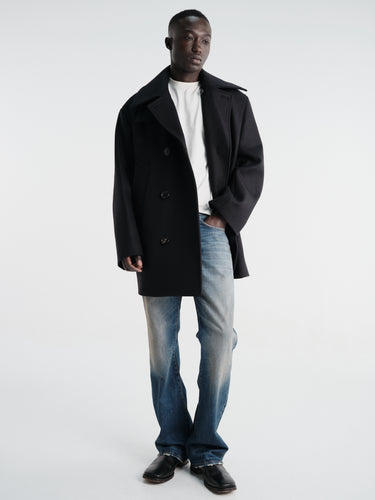 Acne Studios - Otana Clean Wool Coat Blend in Black