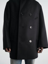 Acne Studios - Otana Clean Wool Coat Blend in Black