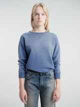 Acne Studios - Sprayed Logo Sweatshirt in Navy