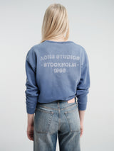 Acne Studios - Sprayed Logo Sweatshirt in Navy