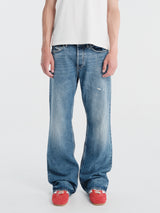 Acne Studios - 2010M Regular Fit Jeans in Mid Blue