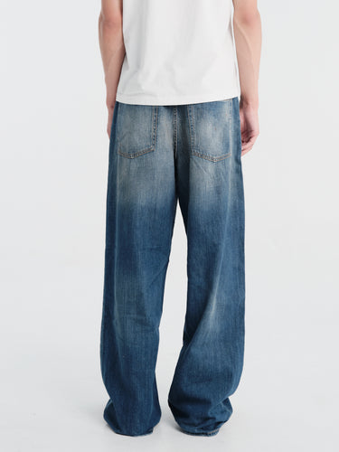 Acne Studios - 1981 U Trafalgar Jeans in Mid Blue