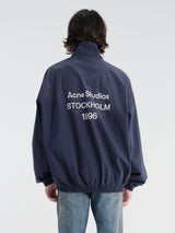 Acne Studios - Washed Logo Jacket in Navy