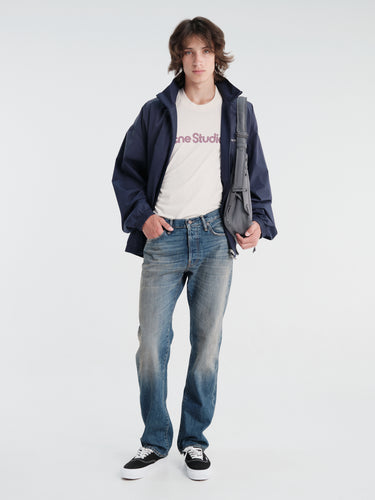 Acne Studios - Washed Logo Jacket in Navy
