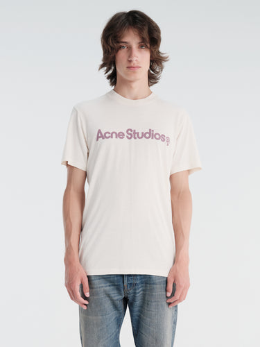 Acne Studios - Graphic T-shirt in Pale Pink