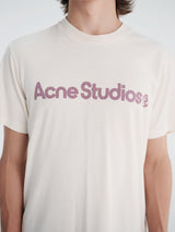 Acne Studios - Graphic T-shirt in Pale Pink