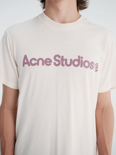Acne Studios - Graphic T-shirt in Pale Pink
