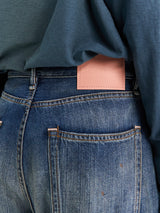 Acne Studios - 1981 U Trafalgar Jeans in Mid Blue