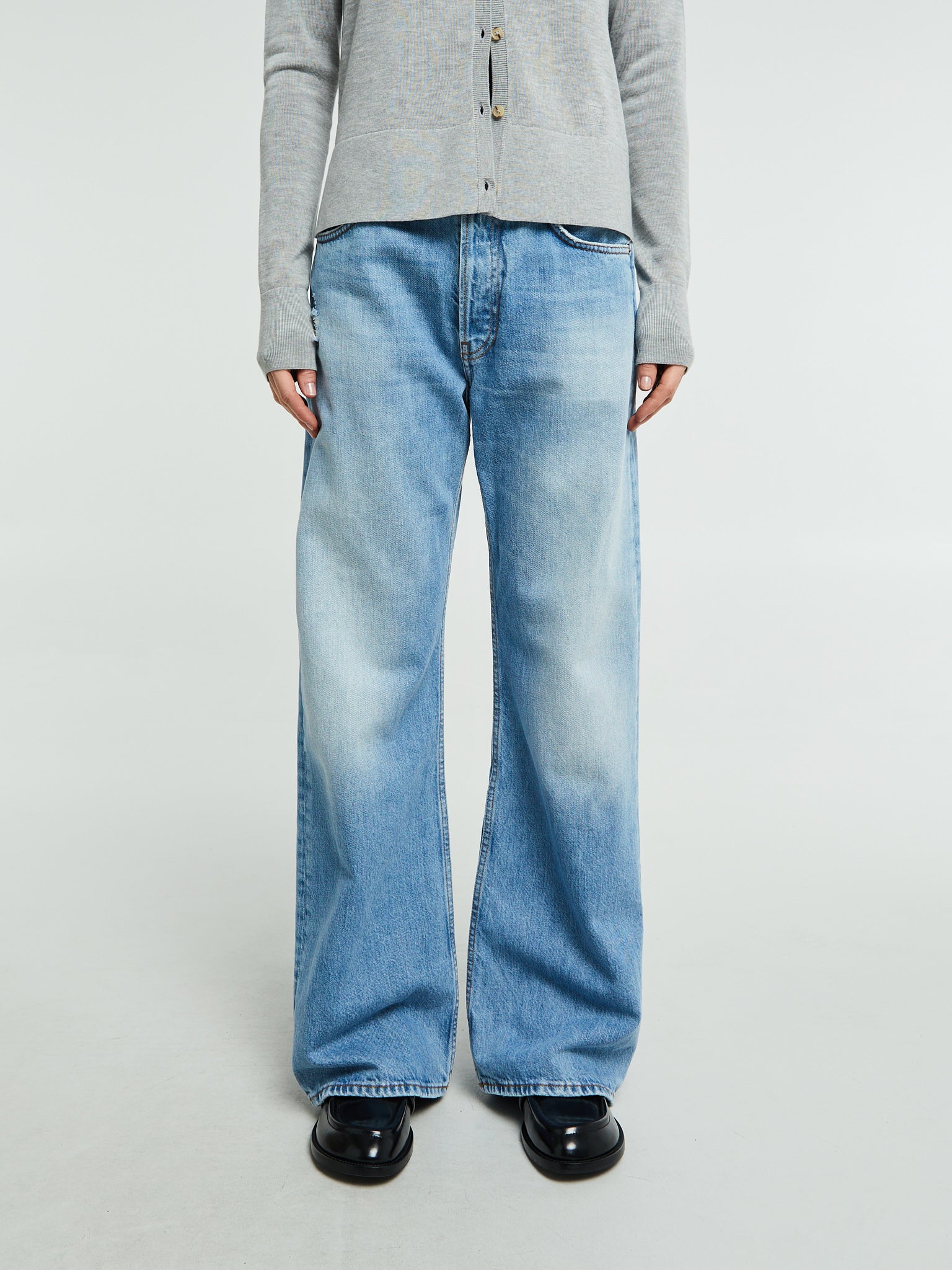 Acne Studios 2021 Loose Fit Jeans in Blue – Stoy