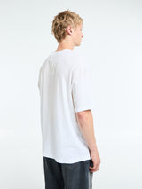 Acne Studios - Relaxed Fit Logo T-Shirt in Dusty White