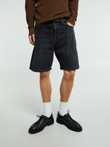 Acne Studios - Loose Fit Denim Shorts in Black