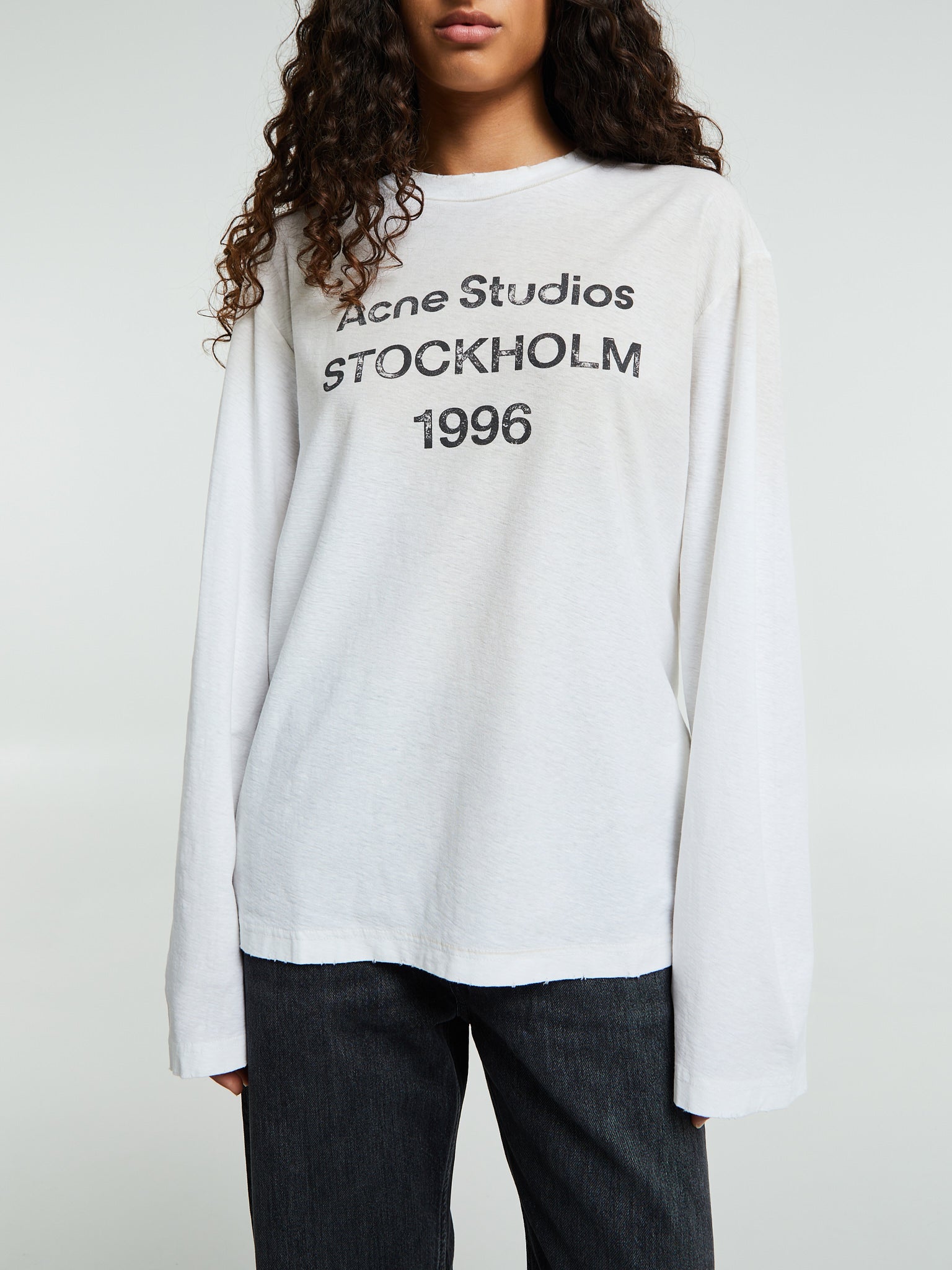 Stockholm Acne Studios Odice Acne Studios Stockholm 1996 Black T