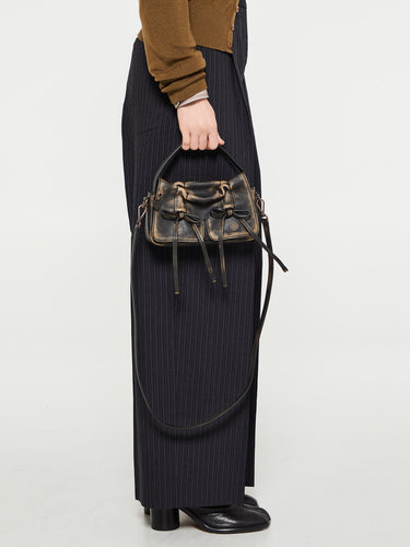 Acne Studios - Multipocket Micro Bag in Dark Brown