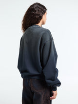 Acne Studios - Zip Sweater Logo in Black