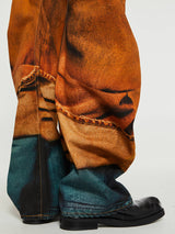 Acne Studios - 2006M Loose Fit Jeans in Rust Orange