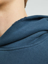 Acne Studios - Logo Hooded Sweater in Deep Blue
