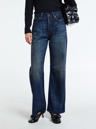Acne Studios - 2021F Regular Fit Jeans in Yoyogi Dark Blue