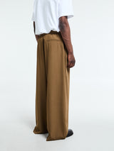 Acne Studios - Wool Trousers in Brown