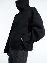 Acne Studios - Wool Zip Jacket in Black