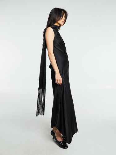 Acne Studios - Satin Dress in Black