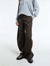 Acne Studios - Suit Trousers in Brown