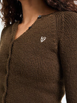 Acne Studios - Cardigan in Antique Brown