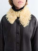 Acne Studios - Jacket in Coffee Brown and Pale Yellow