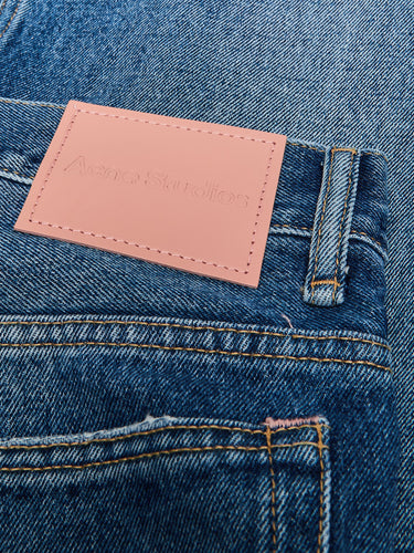 Acne Studios - 2010M Regular Fit Jeans in Mid Blue