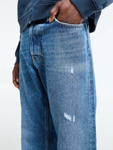 Acne Studios - 2010M Regular Fit Jeans in Mid Blue