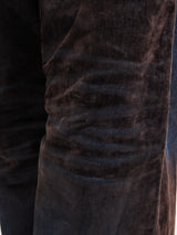 Acne Studios - Trompe L'oeil Belted Jeans in Brown and Blue