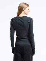 Acne Studios - Layered Longsleeve T-shirt in Black