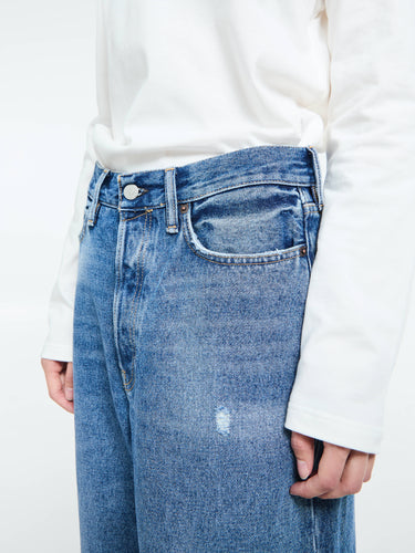 Acne Studios - 1981 U Jeans in Mid Blue