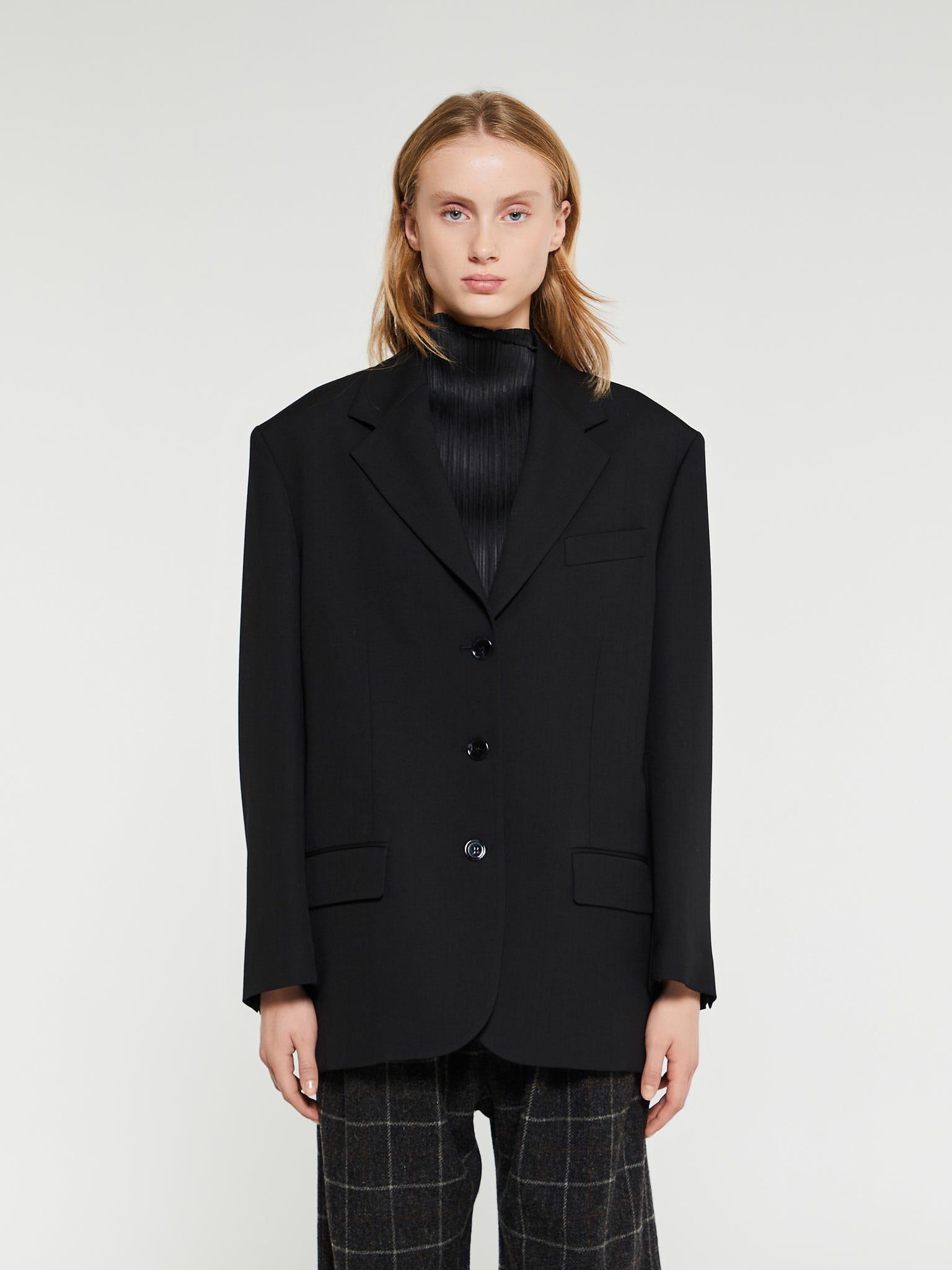 Acne Studios - Oversized Fit Suit Jacket in Black