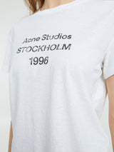 Acne Studios - Logo T-shirt in Off White