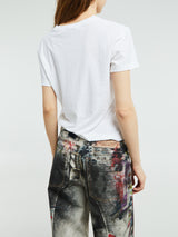 Acne Studios - Logo T-shirt in Off White