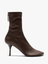 Acne Studios - Leather Ankle Boots in Earthy Brown