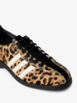 Adidas - Adidas x Brain Dead Bowling Shoes in Leopard, Cream White and Core Black