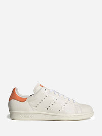 Adidas - Stan Smith 80's Sneakers in Cloud White, Craft Orange and Off White