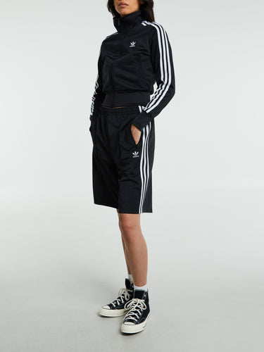 Adidas - Adicolor Firebird Long Shorts in Black and White