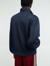 Adidas - adidas Originals x Wales Bonner Pique Track Top in Night Navy