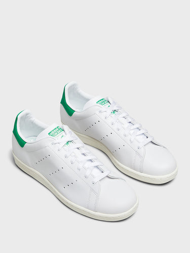Adidas - Stan Smith 80s Sneakers in Ftwr White and Green