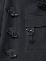 AF Agger - Hainsworth Wool Officer Jacket in Black