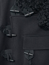 AF Agger - Hainsworth Wool Officer Jacket in Black